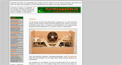 Desktop Screenshot of hamsterparadies.de